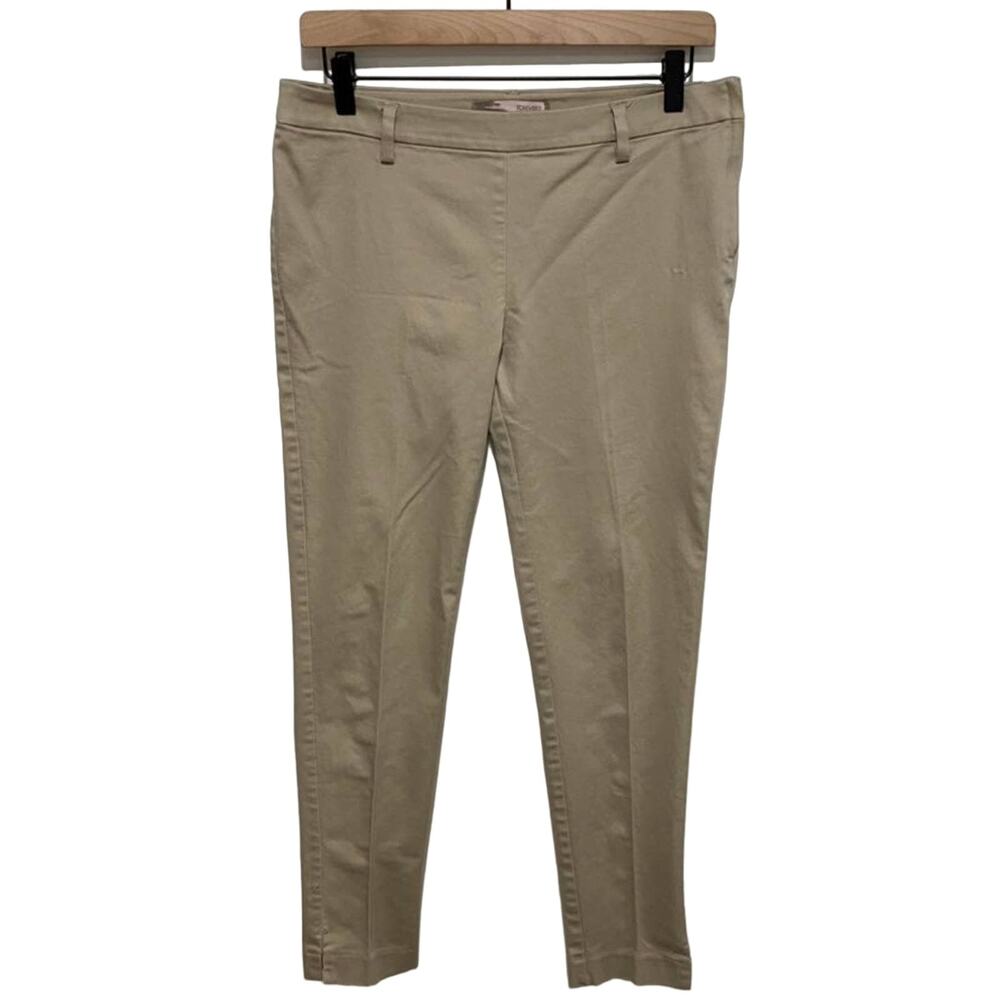 Forever 21 Contemporary Tan Skinny Pants Size 6